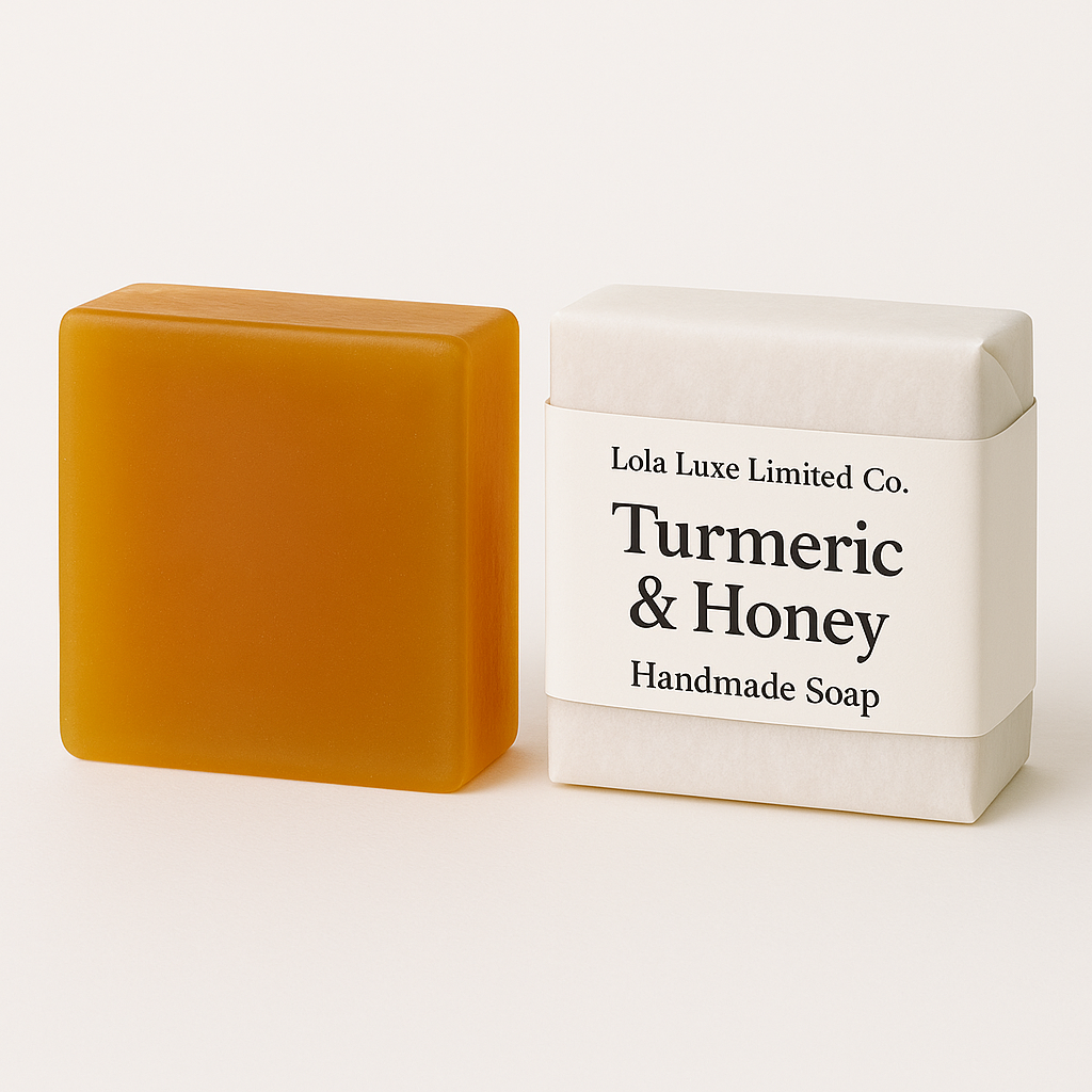 Lola Luxe - Turmeric & Honey Handmade Soap