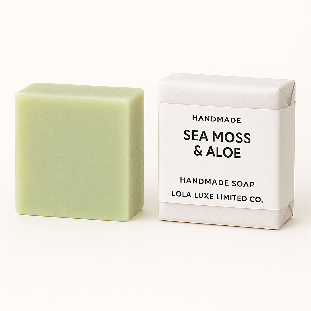 Lola Luxe - Sea Moss & Aloe Soap