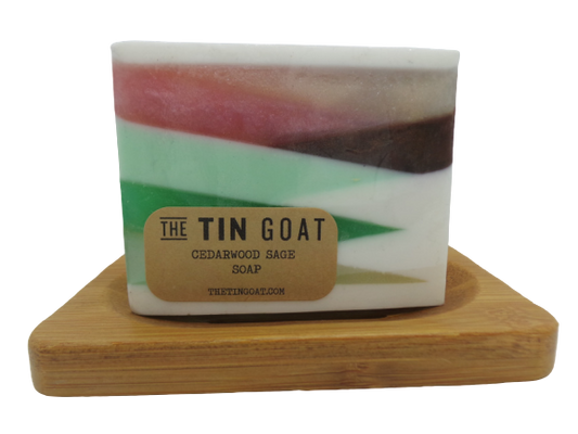 The Tin Goat - Cedarwood and Sage Soap