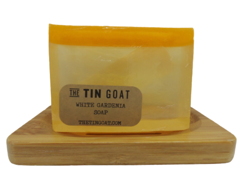 The Tin Goat - White Gardenia Soap