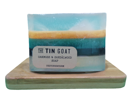 The Tin Goat - Oak-Moss and Sandalwood Soap